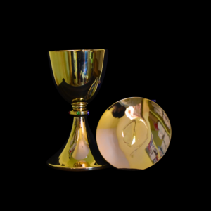 chalice and paten gold plated mt 0004