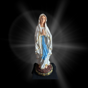 mary mt 0035 lourdes statue