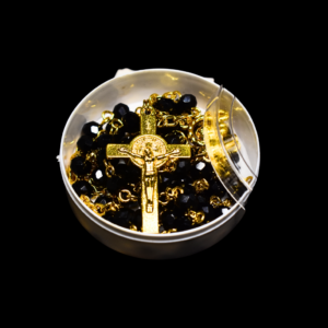 rosary mt 0002 black crystal